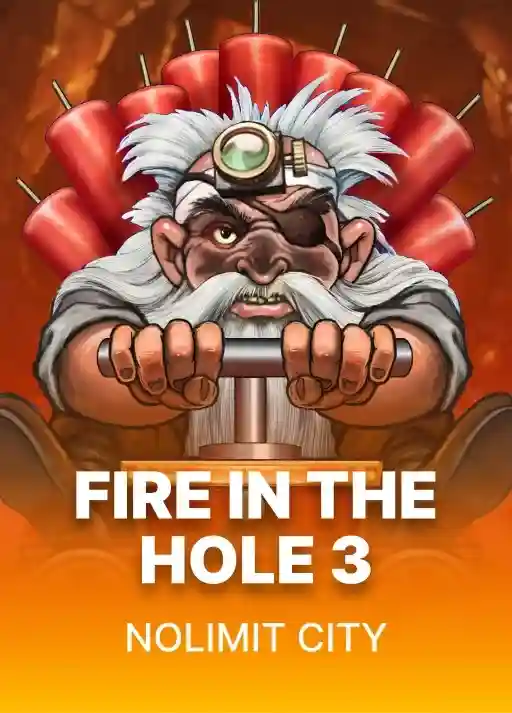 Spielautomat Fire in the Hole 3, Titelbild