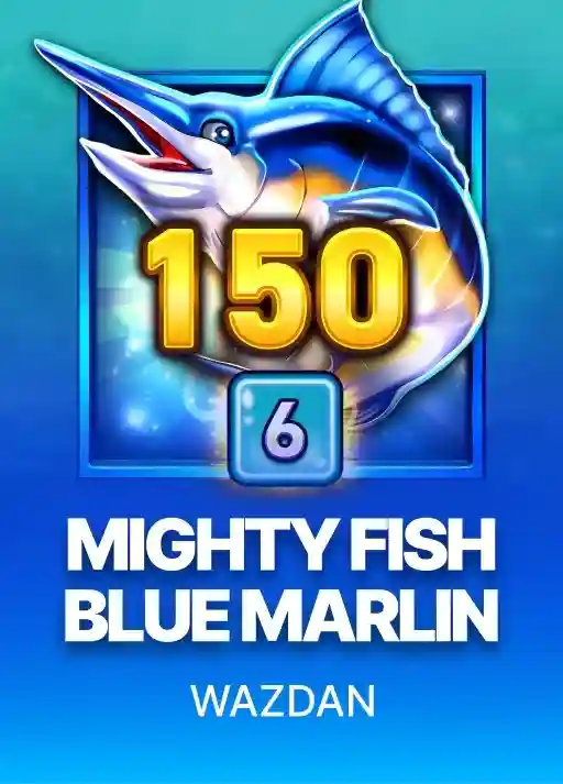 Spielautomat Mighty Fish: Blue Marlin, Titelbild